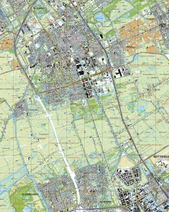 Topografische Kaart 37E Delft