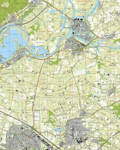 Topografische Kaart 40E Doesburg