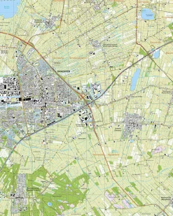 Topografische Kaart 11E Drachten