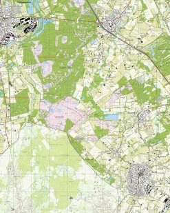 Topografische Kaart 57E Leende