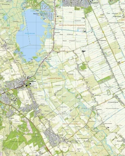 Topografische Kaart 12E Zuidlaren
