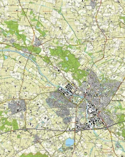Topografische Kaart 40F Doetinchem