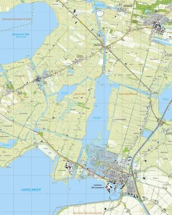 Topografische Kaart 15F Lemmer
