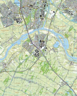Topografische Kaart 38F Vianen