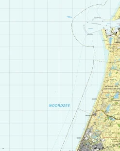 Topografische Kaart 24F Zandvoort
