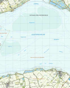 Topografische Kaart 42G Colijnsplaat