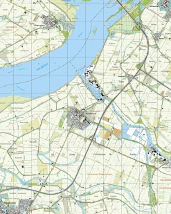 Topografische Kaart 43G Dinteloord