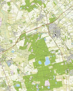 Topografische Kaart 12G Gieten