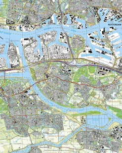 Topografische Kaart 37G Hoogvliet