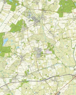 Topografische Kaart 17G Oosterhesselen