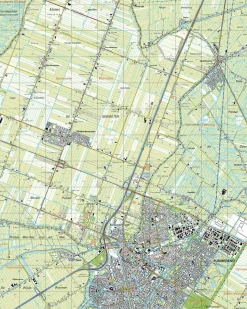 Topografische Kaart 19G Purmerend