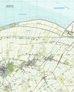 Topografische Kaart 3G Uithuizen