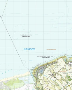 Topografische Kaart 47H Cadzand