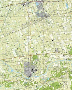 Topografische Kaart 21H Dalfsen