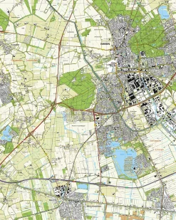 Topografische Kaart 17H Emmen