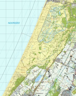 Topografische Kaart 24H Noordwijkerhout