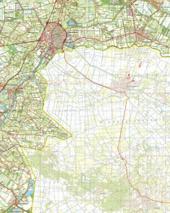 Topografische Kaart 22 Oost Coevorden