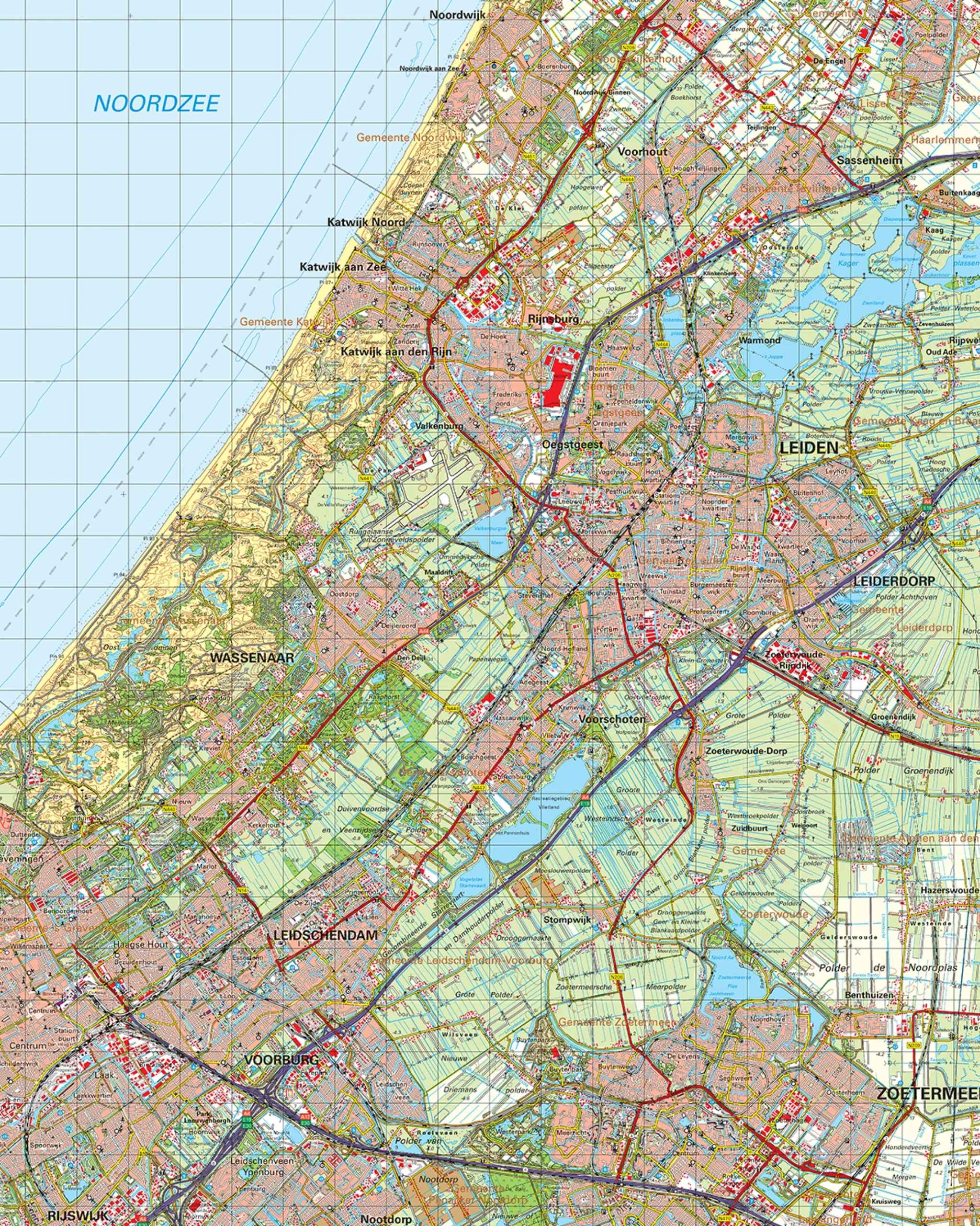 Topografische Kaart 30 Oost ‘s-Gravenhage