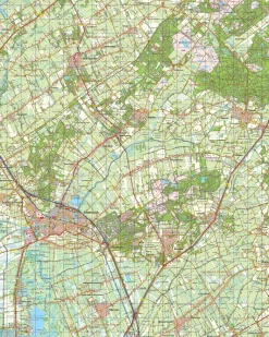 Topografische Kaart 16 Oost Steenwijk
