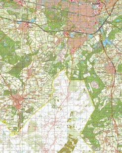 Topografische Kaart 50 Oost Tilburg