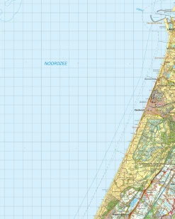Topografische Kaart 24 Oost Zandvoort