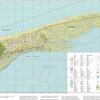 Topografische kaart Terschelling