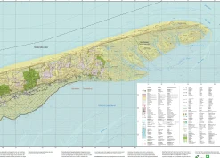 Topografische kaart Terschelling