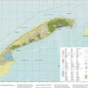 Topografische kaart Vlieland