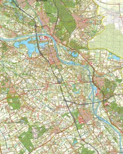 Topografische Kaart 46 West Gennep