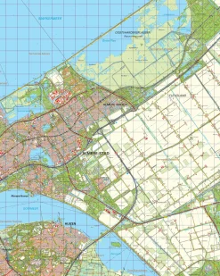 Topografische Kaart 26 West Harderwijk