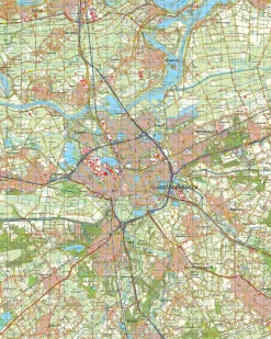 Topografische Kaart 45 West ‘s-Hertogenbosch