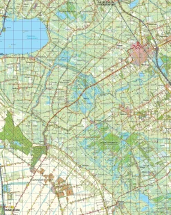 Topografische Kaart 16 West Steenwijk
