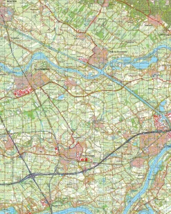 Topografische Kaart 39 West Tiel