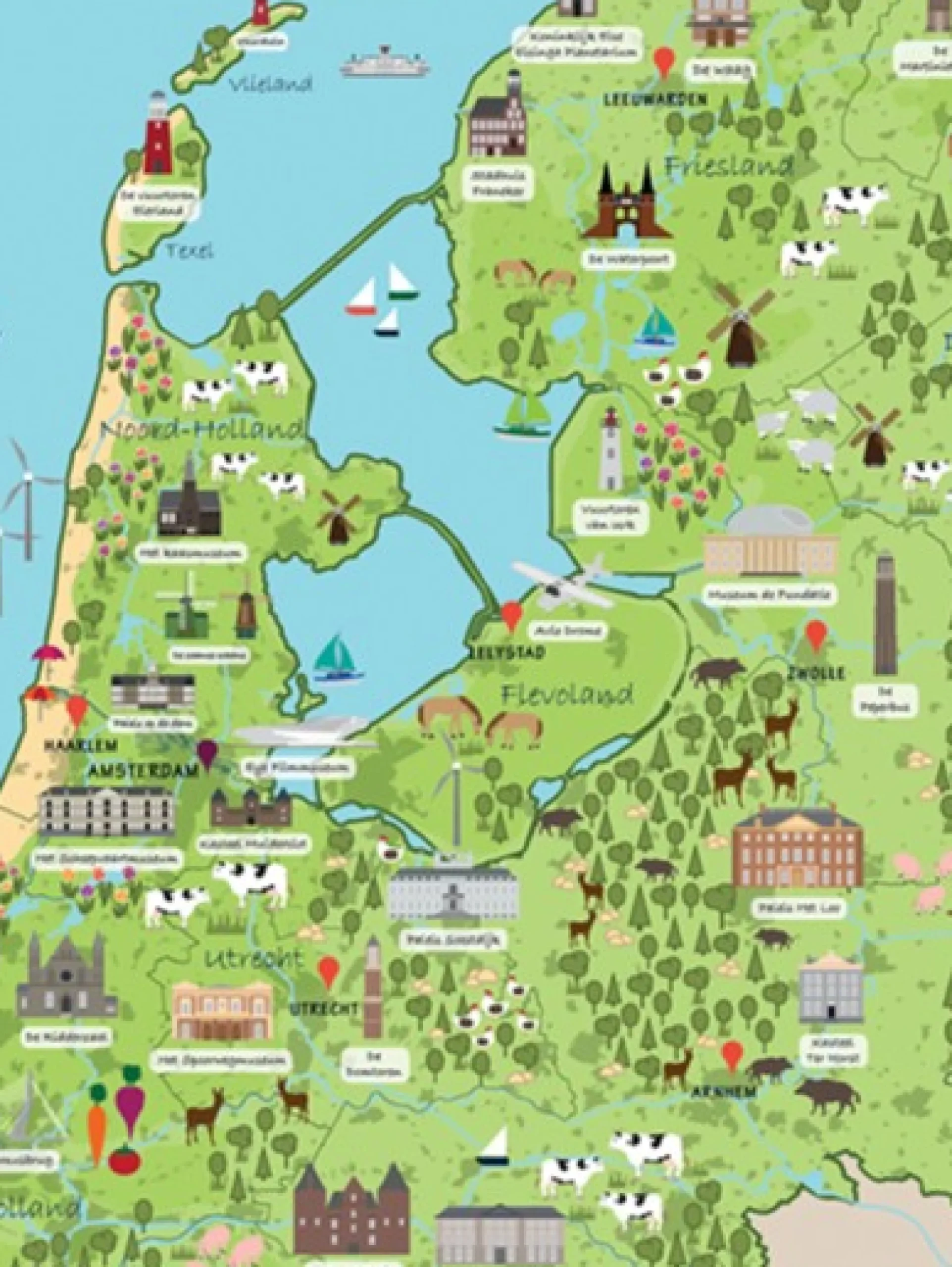 Vrolijke Cultuurkaart van Nederland 693