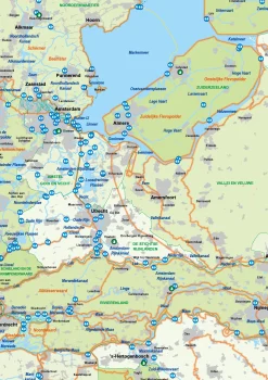 Waterkaart van Nederland 753
