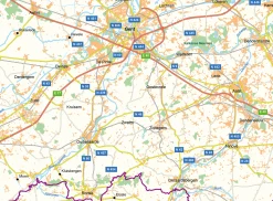Wegenkaart België 1364