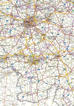 Wegenkaart België 1589