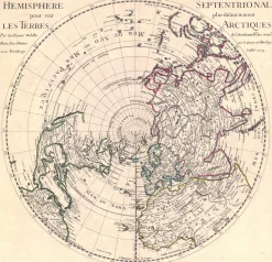 Wereldkaart Anno 1714 Delisle