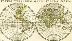 Wereldkaart Anno 1679 Totius Terrarum