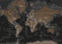 Wereldkaart Highlands 852