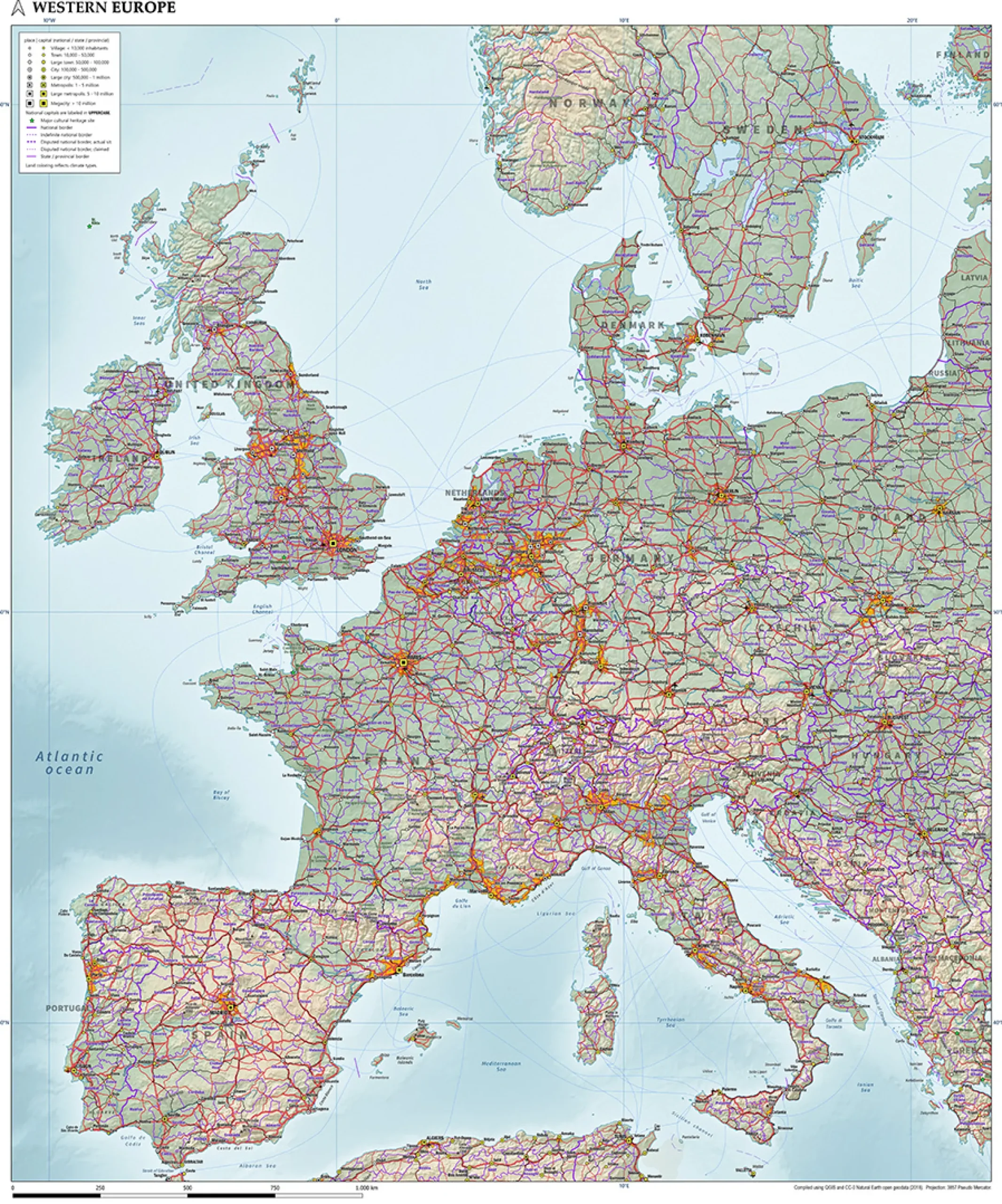 West-Europa Natuurkundig 1713